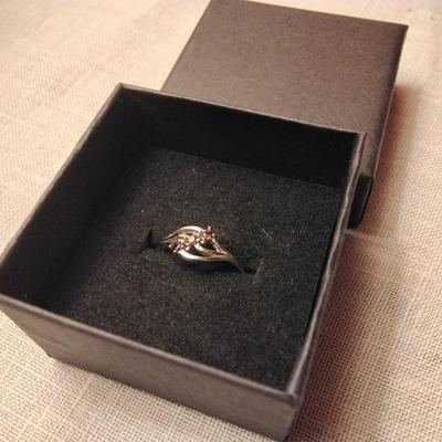 Rhodolite Garnet 925 Ring Size 5.5