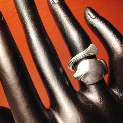 925 Spoon Ring Size 6