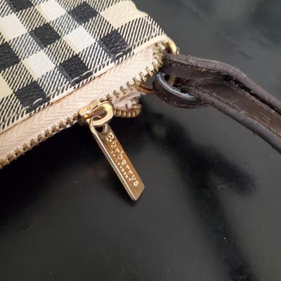Burberry Vintage Checked Pouch Handbag