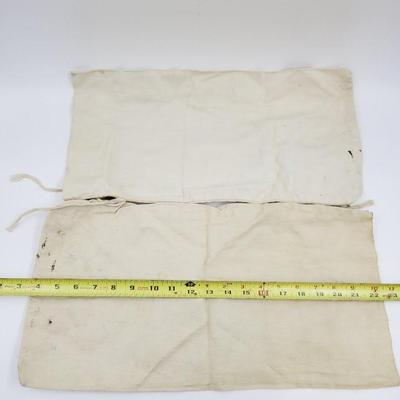 FIRST STATE BANK OF NEW CASTLE CANVAS BAGS