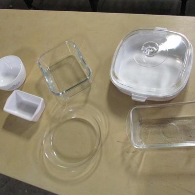 Corning Ware & Various Serving Dishes