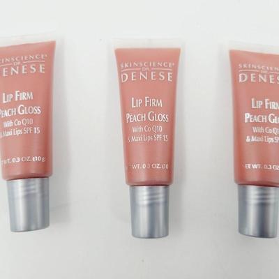 SKIN SCIENCE BY DR. DENISE LIP FIRM PEACH GLOSS BUNDLE - NEW