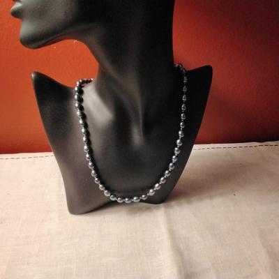 18" 6.5mm Tahitians Pearls Adjustable Sterling Silver Clasp