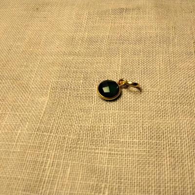 Apple Green Agate 14k/925 Pendant
