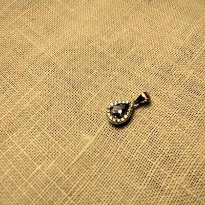 60ctw Tanzanite & White Sapphire Pendant
