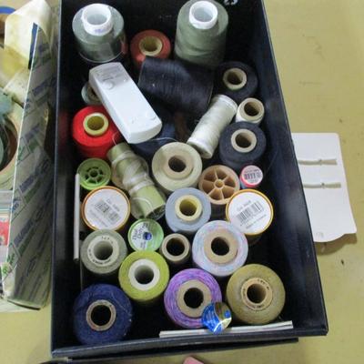 Sewing Thread & Buttons (see all pictures)