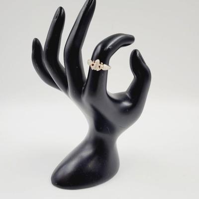 .925 SILVER FROG RING SIZE 6.5