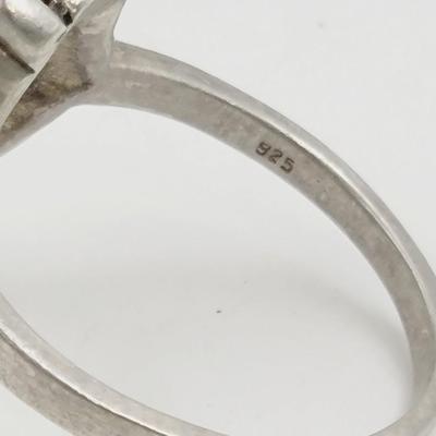 .925 SILVER FROG W/ RUBY BIRTHSTONE RING