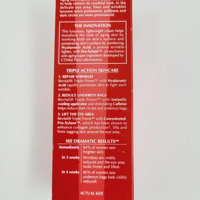 MOSTLY UNUSED REVLON LIFT EYE CREAM