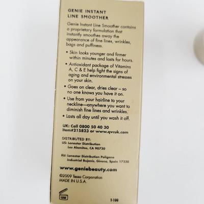 UNOPENED GENIE INSTANT LINE SMOOTHER CREAM