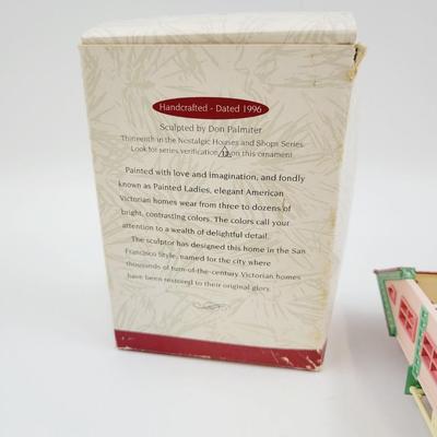 HALLMARK KEEPSAKE ORNAMENT VICTORIAN PAINTED LADY 1996