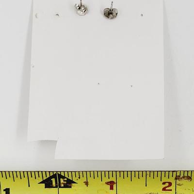 BEAUTIFUL DESIGNED PEWTER "BELL" EARRINGS