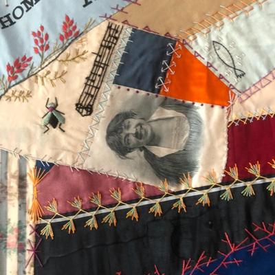 John Hancock Life Ins Fund Raiser quilt Date 1893 - Small 58