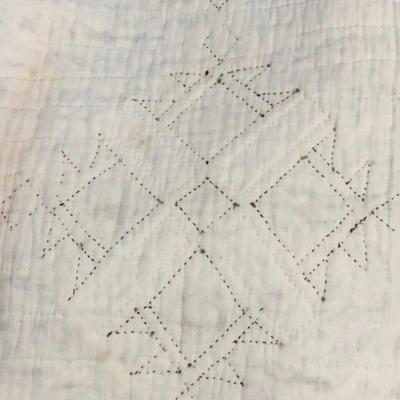 Cross and Crown (Goose Tracks) Variation Quilt 64
