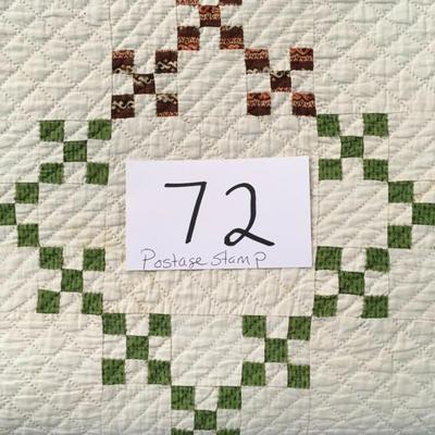 9 Patch Quilt Variation 82x67