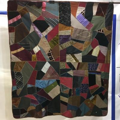 Small Baby Size Crazy Quilt Pattern Variation 50x45