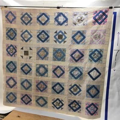 Flying Geese Quilt Variation 81x80