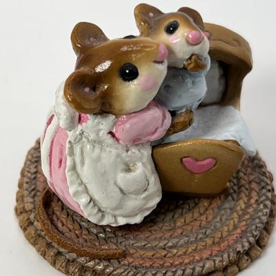 Wee Forest Folk Beddy Bye Mouse M-069