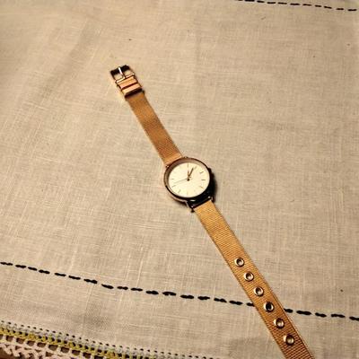 New Rose Gold Mesh Watch