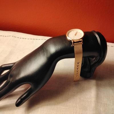 New Rose Gold Mesh Watch
