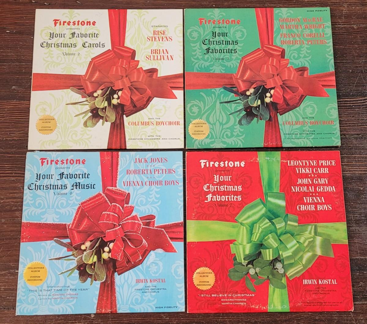 Lot 137 Vintage Christmas Record Albums (32)