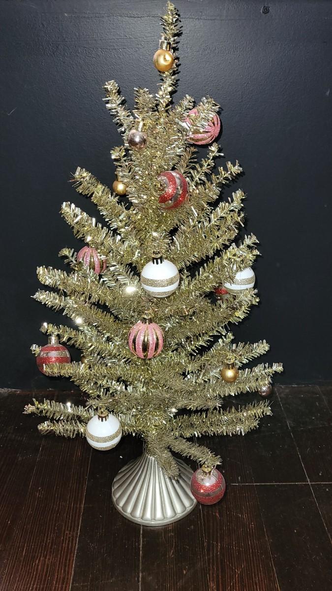 Lot 145 Repro Silver Tabletop Tree