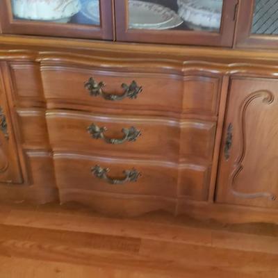 Vintage China Cabinet