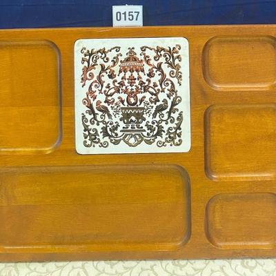 Mid Century Cheese Board Serving Platter