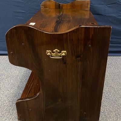 Wooden Shelf on wheels