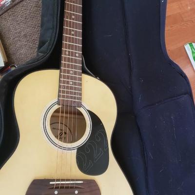 First act Adam Levine guitar