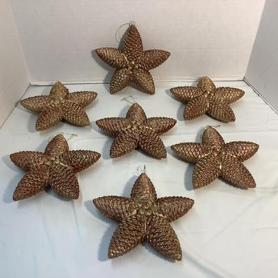 Lot 1507 Lot of Faux Pinecone Ornaments ( 7 )