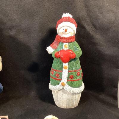 Lot 1514. Lot of Snowman Decorations
