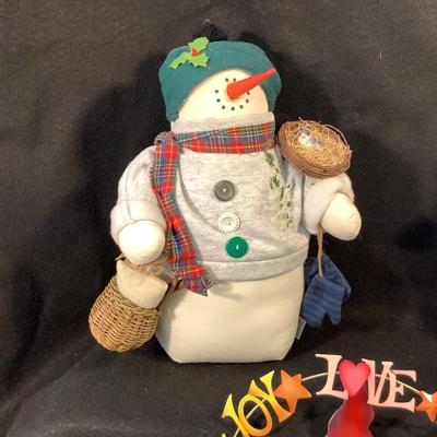 Lot 1514. Lot of Snowman Decorations