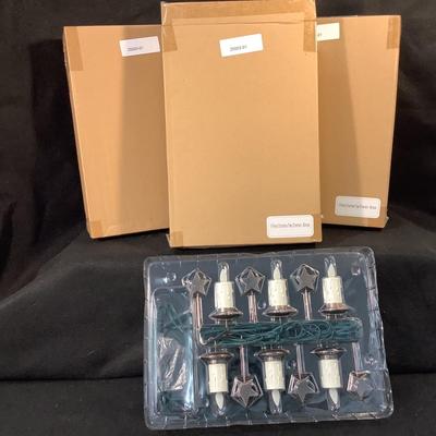 Lot 1518 NEW IN BOX Balsam Hill Christmas Candles, Candle Holder and Scents Offered in an elegant brushed Bronze finish,