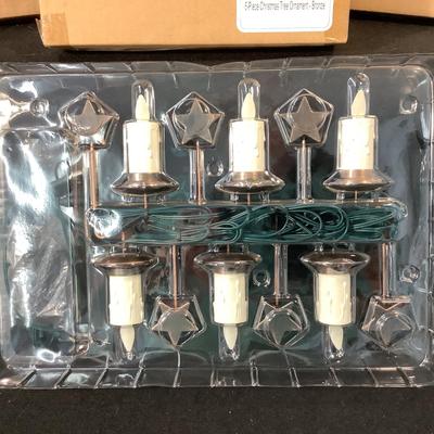 Lot 1518 NEW IN BOX Balsam Hill Christmas Candles, Candle Holder and Scents Offered in an elegant brushed Bronze finish,