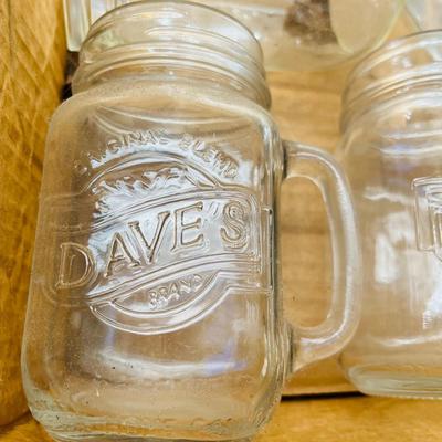 Flat of beer mugs