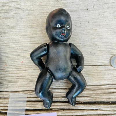 Lot of 2 Black Babies Antique