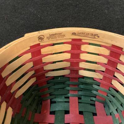 Lot 1576 Three Vintage Longaberger Welcome Home Bee 2007 Baskets