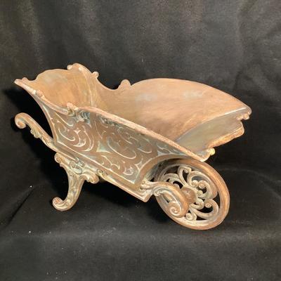 Lot 1579. Small Decorative Wheel Barrel