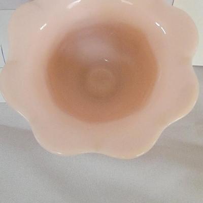 Pink Fenton glass