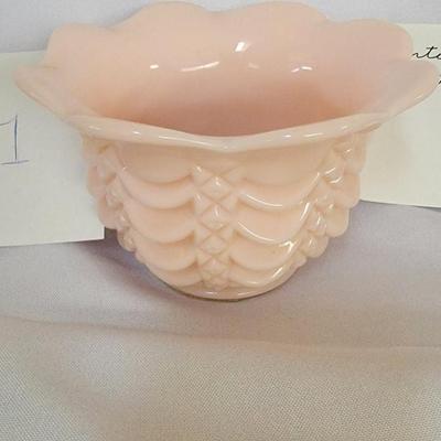 Pink Fenton glass