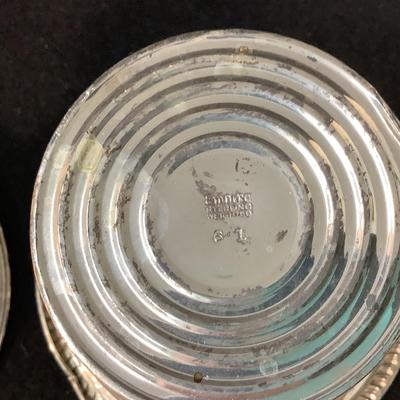 Lot 1591 Sterling Silver Weighted Pedestal Candy Dish