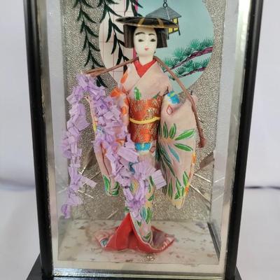 Small geisha in case