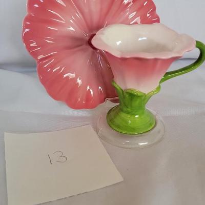 Floral teacup