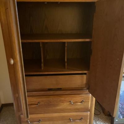 Armoire with drawers