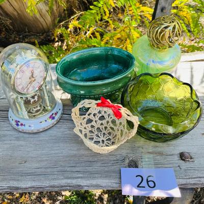 Lot of Glass & Pottery