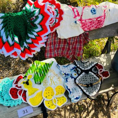 Vintage crochet lot
