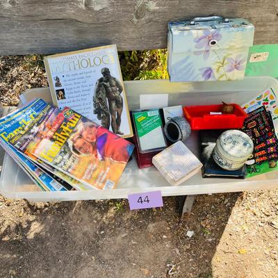 Tub of Magazines & Other