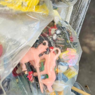Large lot of Plastic Cake Decorations