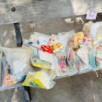 Large lot of Plastic Cake Decorations